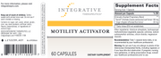 Motility Activator (60 Capsules)