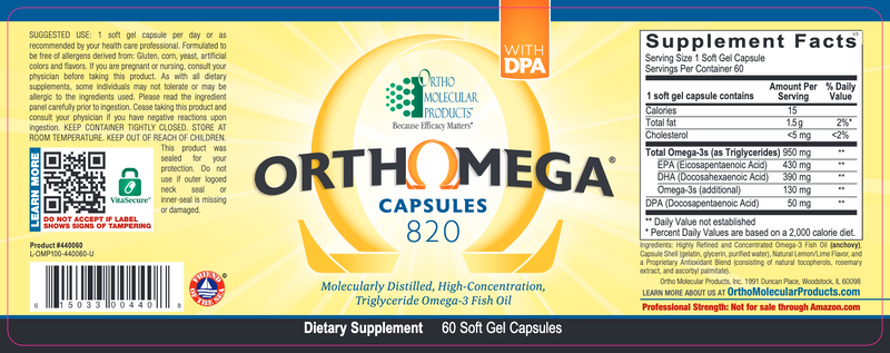 Orthomega (820 mg)