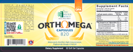 Orthomega (820 mg)-Ortho Molecular Products-180 Softgels-Pine Street Clinic