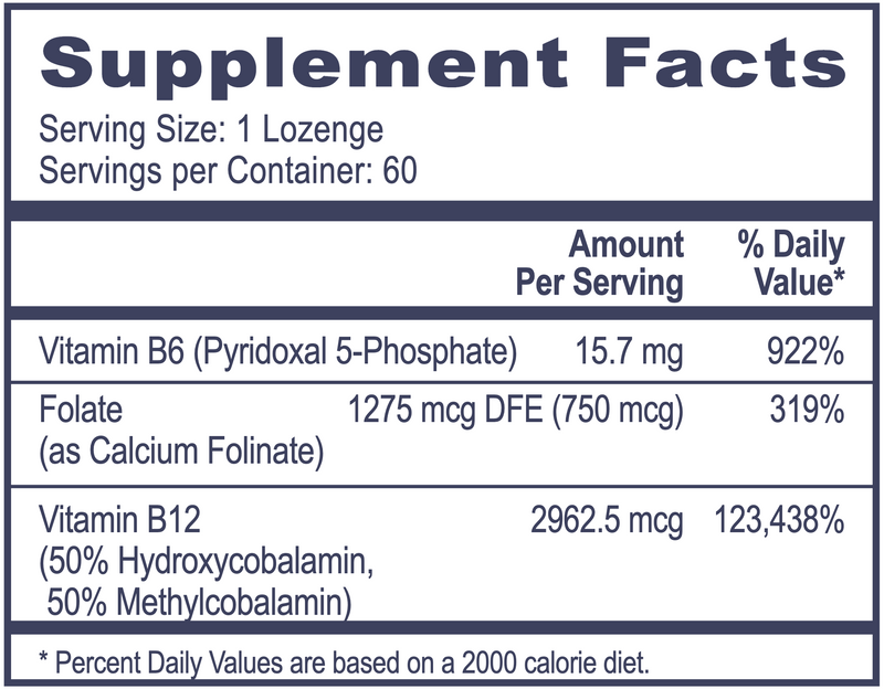 3B Complex (30 Lozenges)