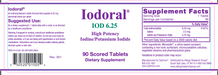 Iodoral (6.25 mg)-Vitamins & Supplements-Optimox-90 Tablets-Pine Street Clinic