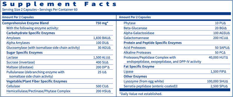 Vital-Zymes Complete (120 Capsules)