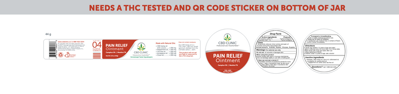 Level 4 Pain Relief Ointment