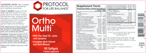 Ortho Multi Softgels (90 Softgels)-Vitamins & Supplements-Protocol For Life Balance-Pine Street Clinic