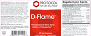 D-Flame (90 Capsules)