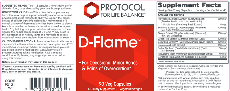 D-Flame (90 Capsules)