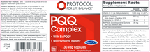 PQQ Complex (30 Capsules)-Vitamins & Supplements-Protocol For Life Balance-Pine Street Clinic