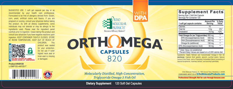 Orthomega (820 mg)