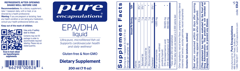 EPA/DHA Liquid (200 mL)