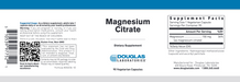 Magnesium Citrate (90 Capsules)-Vitamins & Supplements-Douglas Laboratories-Pine Street Clinic