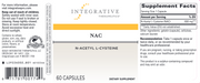 NAC (600 mg) (60 Capsules)-Integrative Therapeutics-Pine Street Clinic