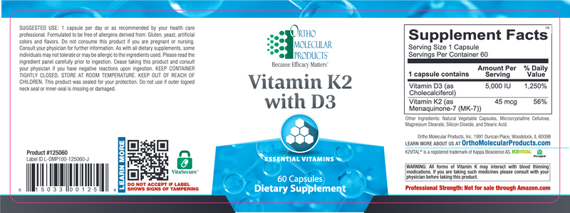 Vitamin K2 with D3