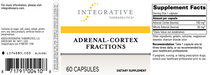 Adrenal-Cortex Fractions (60 Capsules)-Integrative Therapeutics-Pine Street Clinic