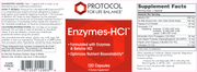 Enzymes-HCl (120 Capsules)