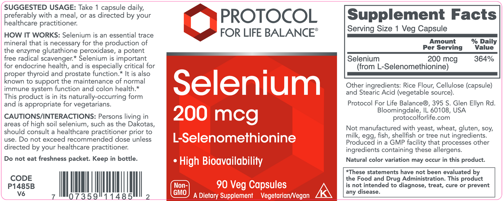 Selenium (90 Capsules)