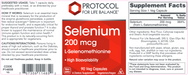 Selenium (90 Capsules)-Vitamins & Supplements-Protocol For Life Balance-Pine Street Clinic