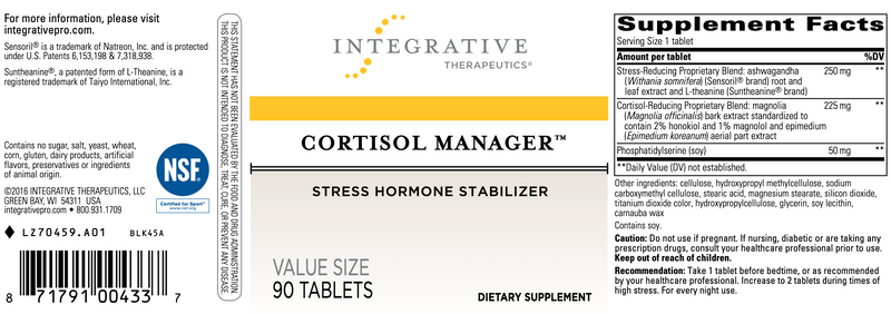 Cortisol Manager