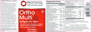 Ortho Multi For Men (90 Softgels)