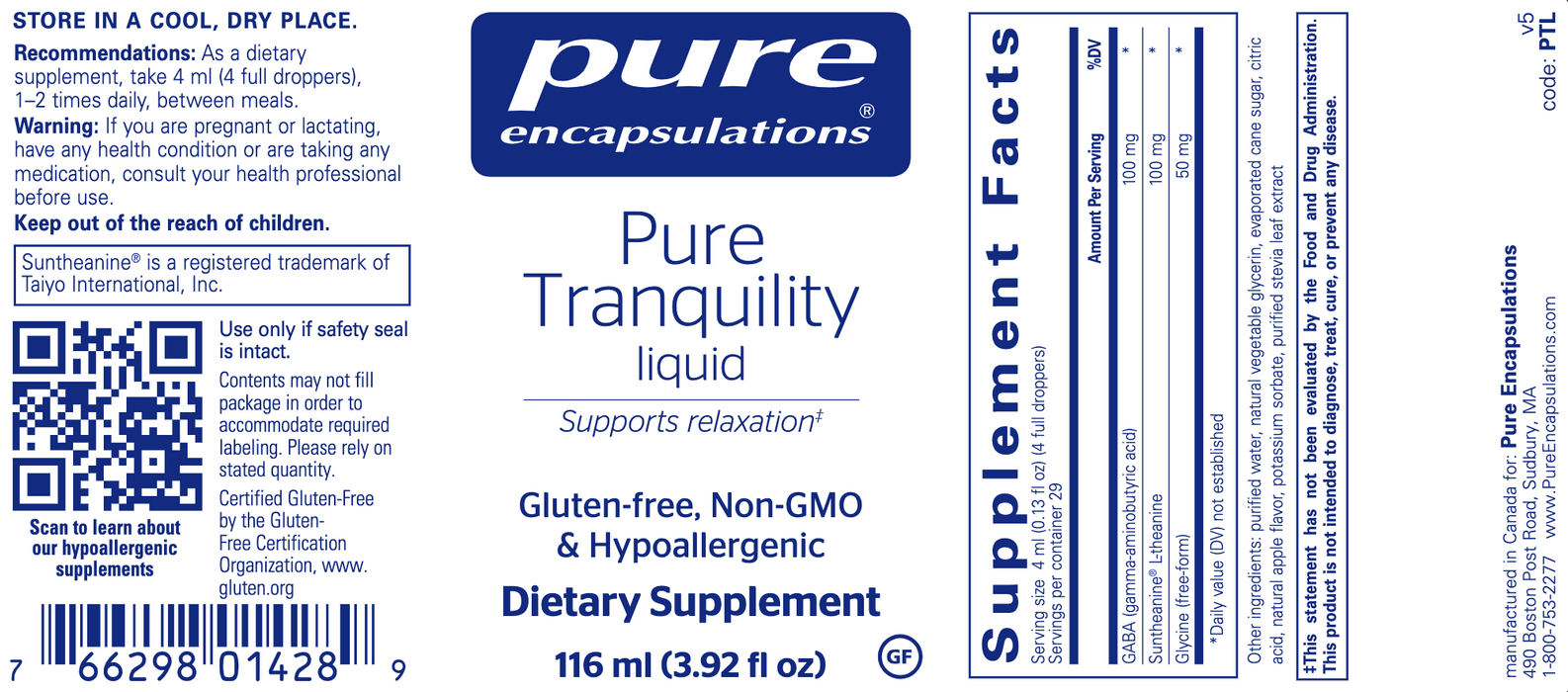 Pure Tranquility Liquid (116 ml)