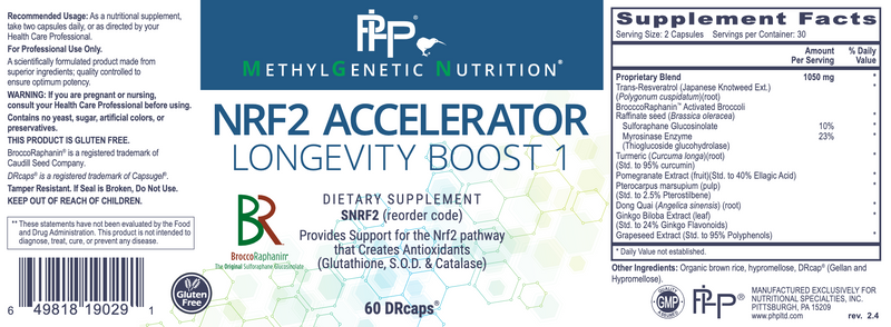 NRF2 Accelerator (60 Capsules)