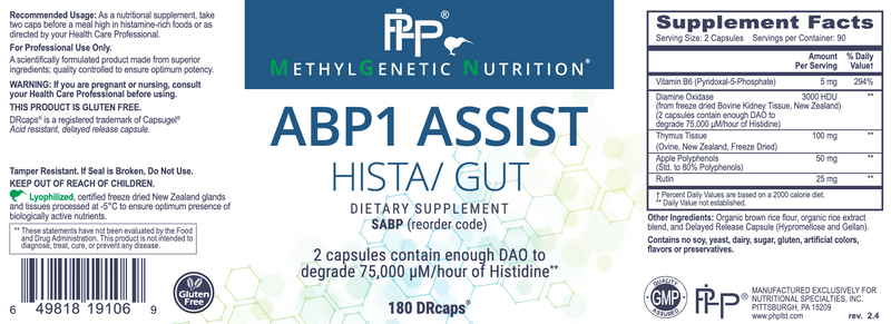 ABP1 Assist (180 Capsules)