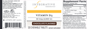 Vitamin D3 (Chocolate Flavor)