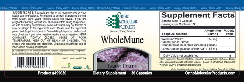 Wholemune (30 Capsules)