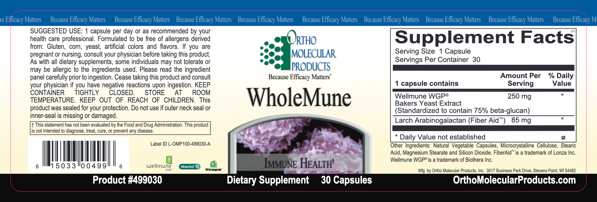 Wholemune (30 Capsules)