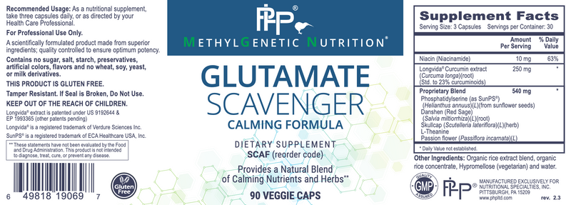 Glutamate Scavenger (90 Capsules)