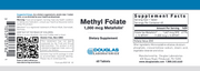 Methyl Folate (L-5-MTHF) (60 Tablets)