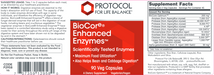 Biocore Enhanced Enzymes (90 Capsules)-Vitamins & Supplements-Protocol For Life Balance-Pine Street Clinic