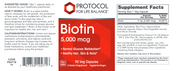 Biotin (90 Capsules)