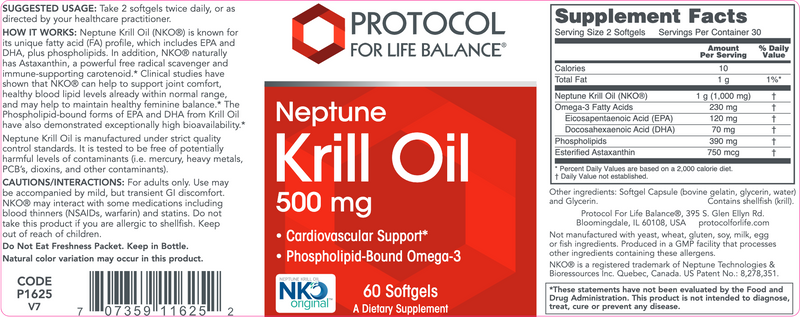Krill Oil (60 Softgels)