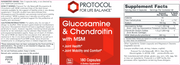 Glucosamine & Chondroitin with MSM