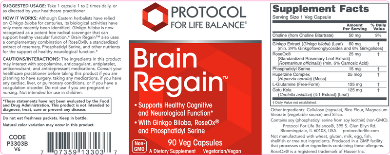 Brain Regain (90 Capsules)