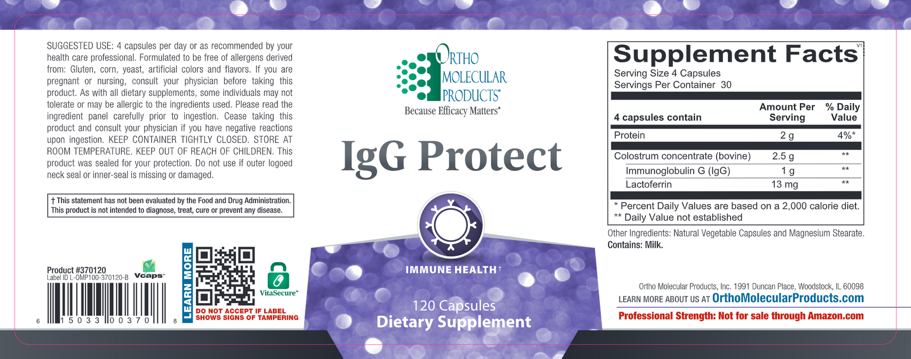 IgG Protect (120 Capsules)