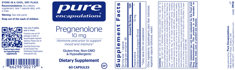 Pregnenolone (10 mg)