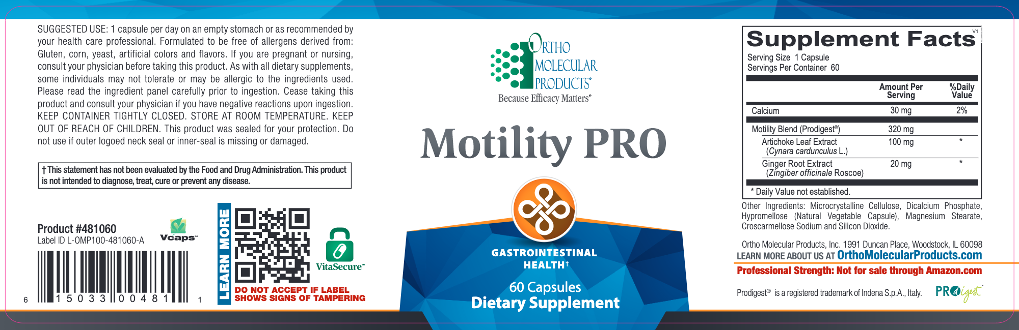 Motility PRO (60 Capsules)