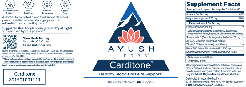Carditone (60 Capsules)