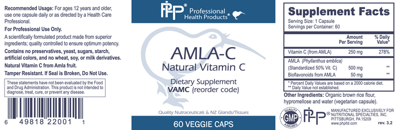 AMLA-C (60 Capsules)