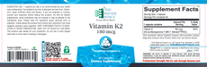 Vitamin K2 (180 mcg) (60 Capsules)