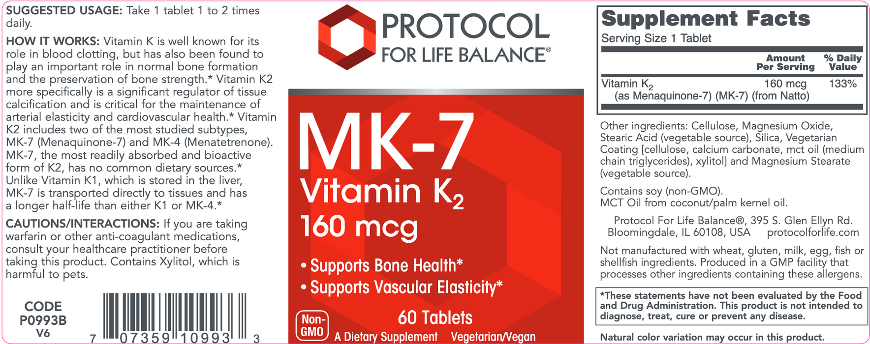 Vitamin K2 (Mk7)