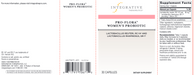 Pro-Flora Womens Probiotic (30 Capsules)-Vitamins & Supplements-Integrative Therapeutics-Pine Street Clinic