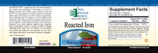 Reacted Iron (60 Capsules)-Vitamins & Supplements-Ortho Molecular Products-Pine Street Clinic