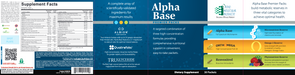 Alpha Base Premier Packs-Vitamins & Supplements-Ortho Molecular Products-30 Packs-Pine Street Clinic