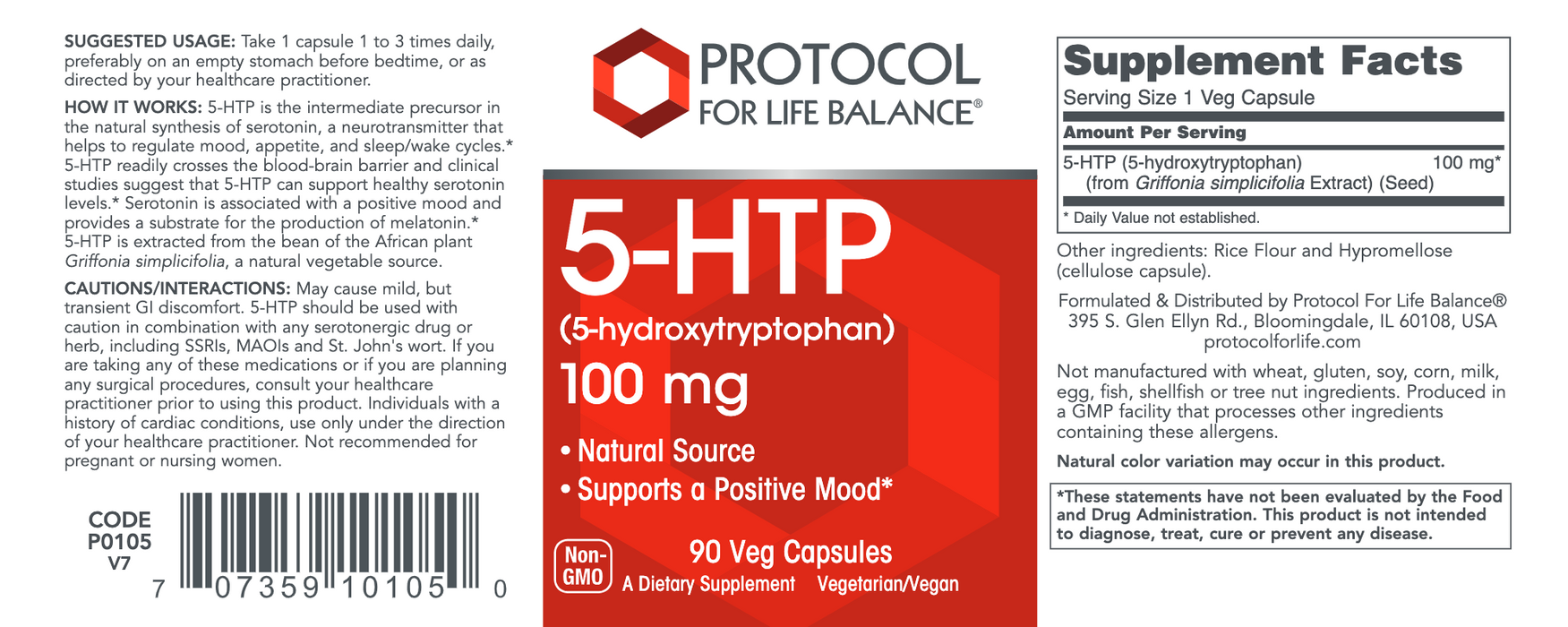 5-HTP-Protocol For Life Balance-Pine Street Clinic