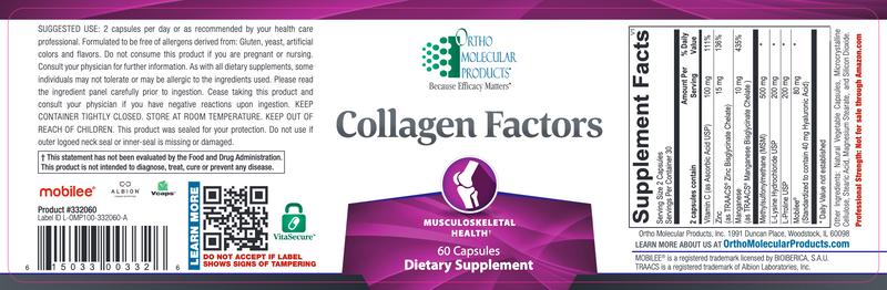Collagen Factors (60 Capsules)