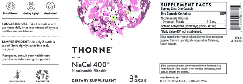 NiaCel 400 (60 Capsules)