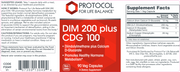 DIM 200 plus CDG 100 (90 Capsules)