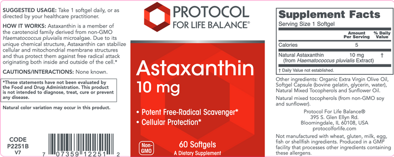 Astaxanthin (60 Softgels)